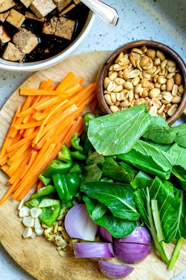 Kung Pao Tufo Ingredients