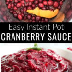 ingredients for instant pot cranberry sauce