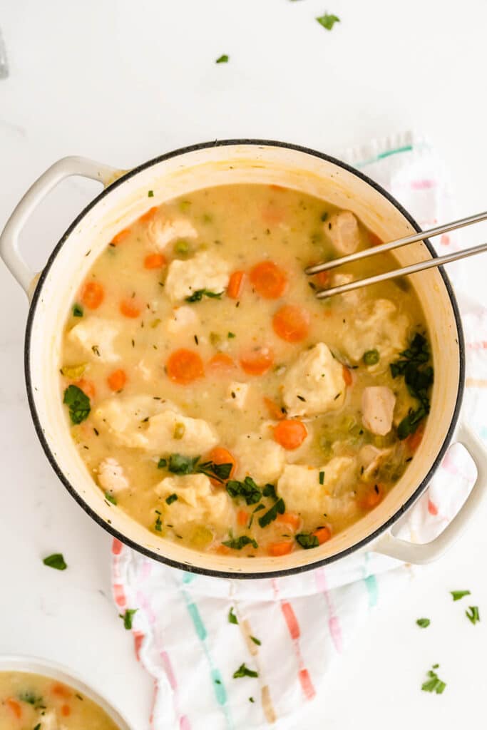 Homemade Chicken and Dumplings from Scratch - To Simply Inspire