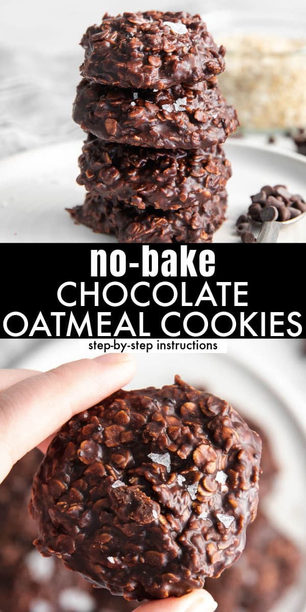 No Bake Chocolate Oatmeal Cookies - To Simply Inspire