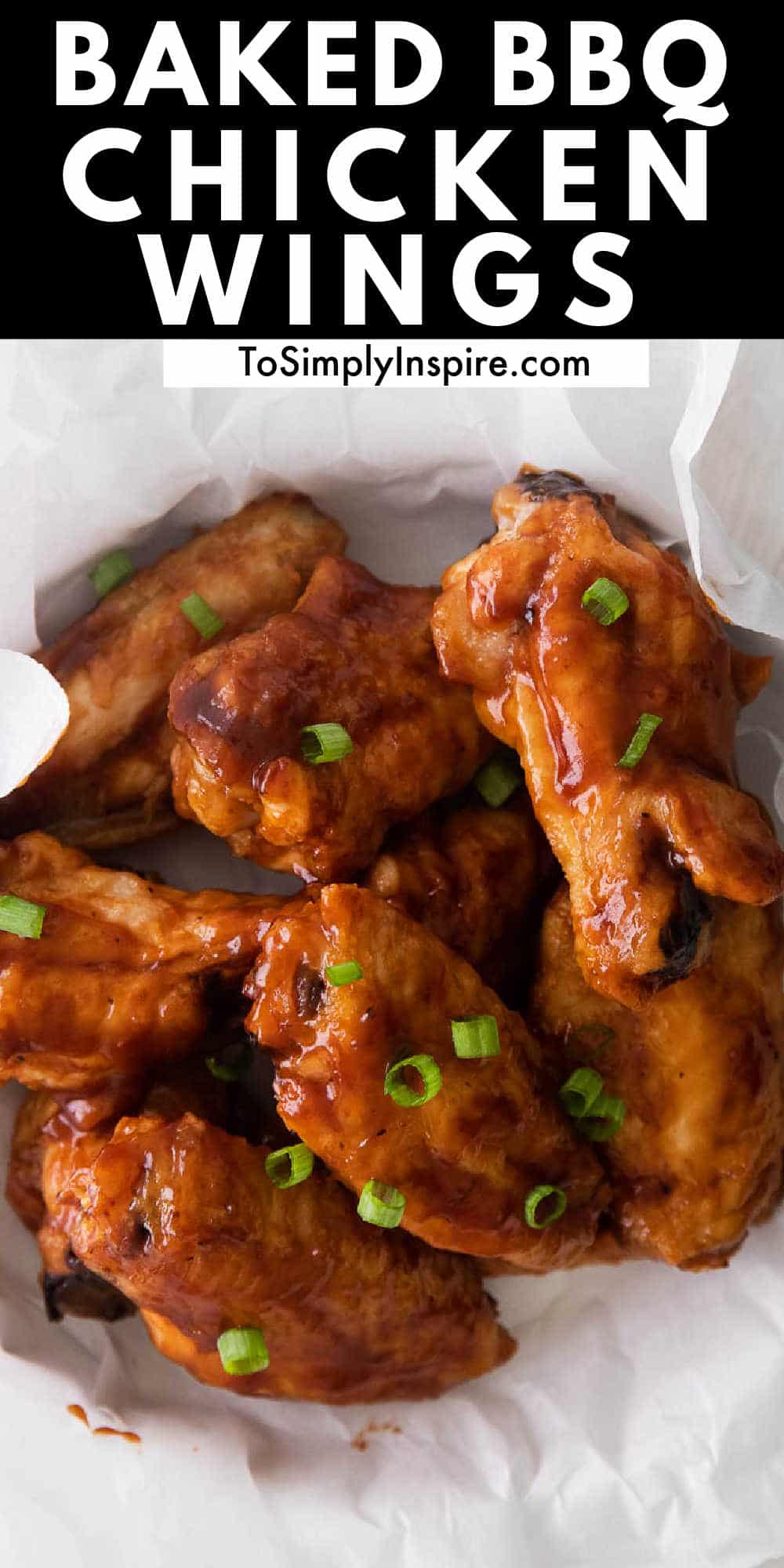 Baked BBQ Chicken Wings - To Simply Inspire