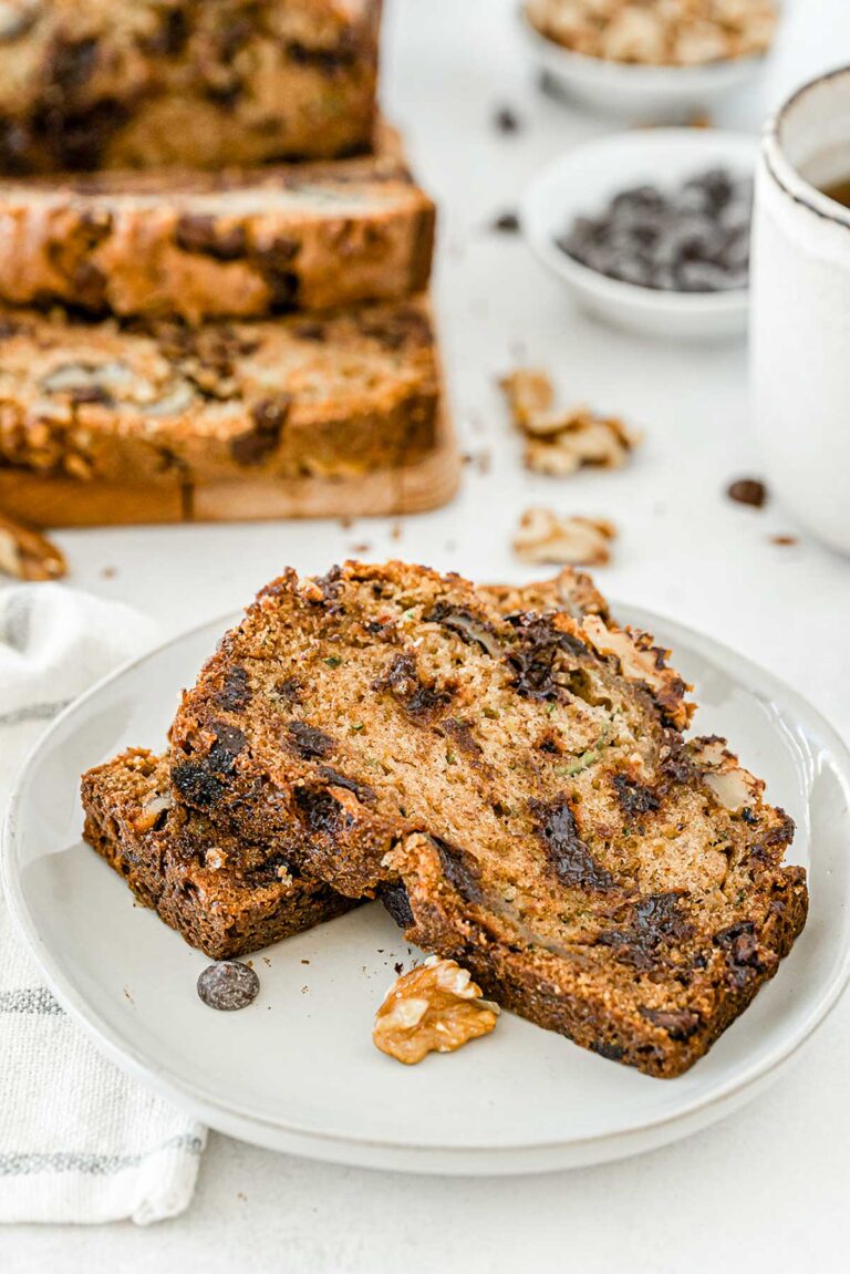 Chocolate Chip Zucchini Bread - To Simply Inspire