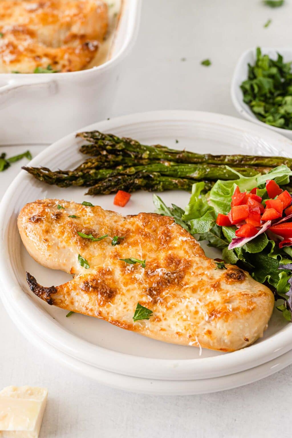 Mayo Parmesan Chicken To Simply Inspire