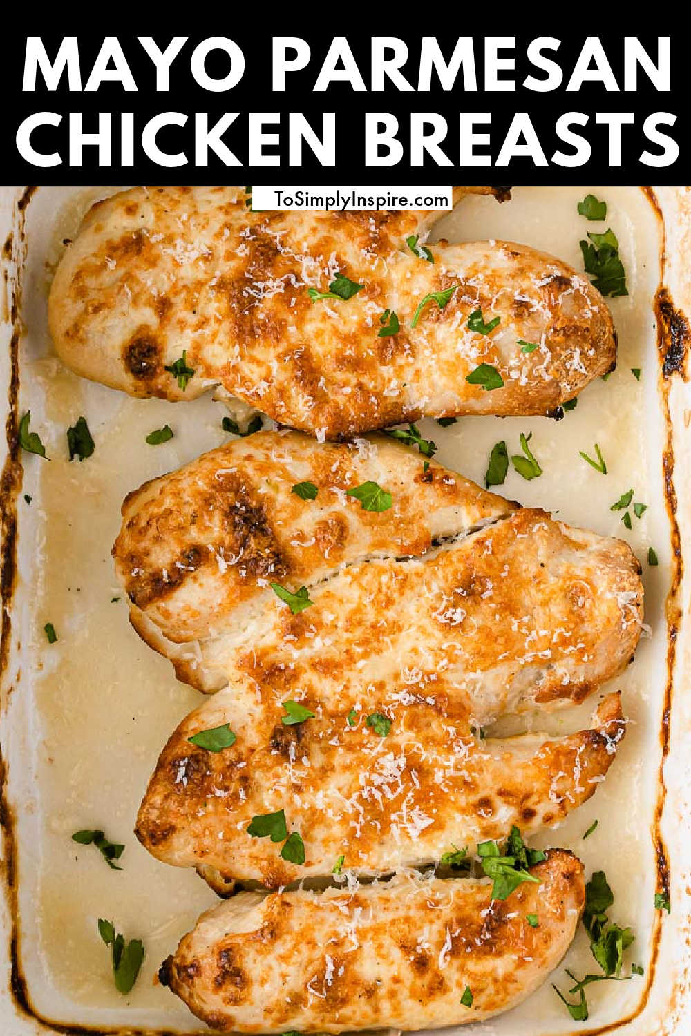 Mayo Parmesan Chicken To Simply Inspire