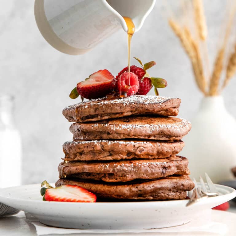Chocolate Pancakes - To Simply Inspire