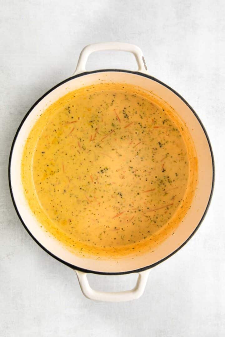 Broccoli Cheese Soup To Simply Inspire