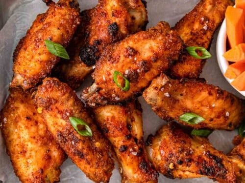 Oven baked deals bbq wings