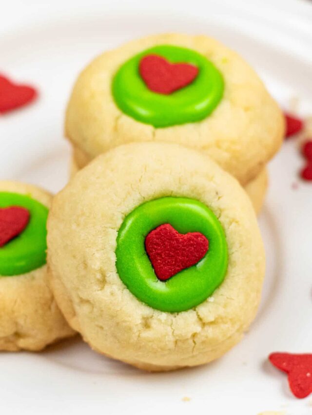 Icing Thumbprint Cookie Recipe - To Simply Inspire