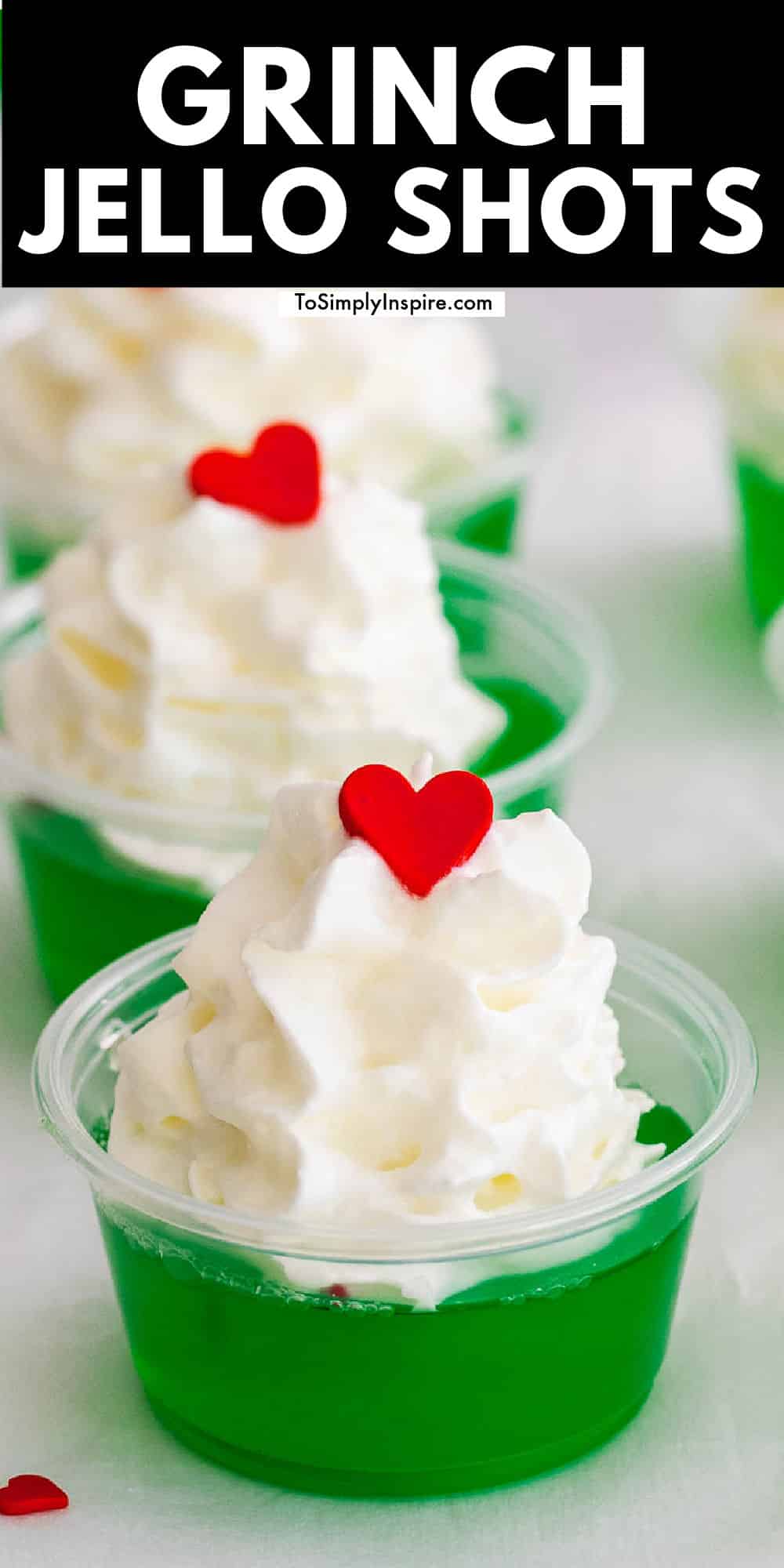Grinch Jello Shots - To Simply Inspire