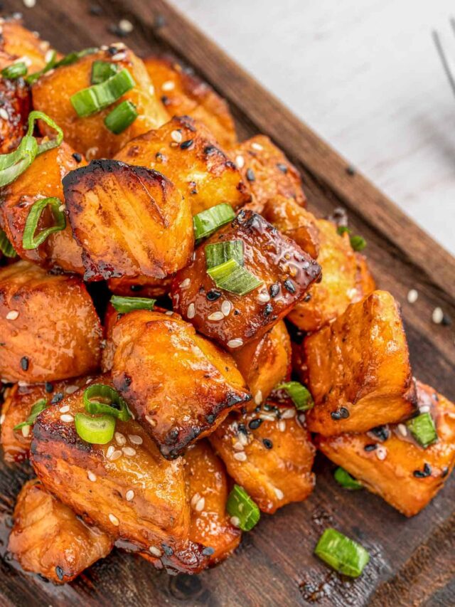 Air Fryer Salmon Bites - To Simply Inspire