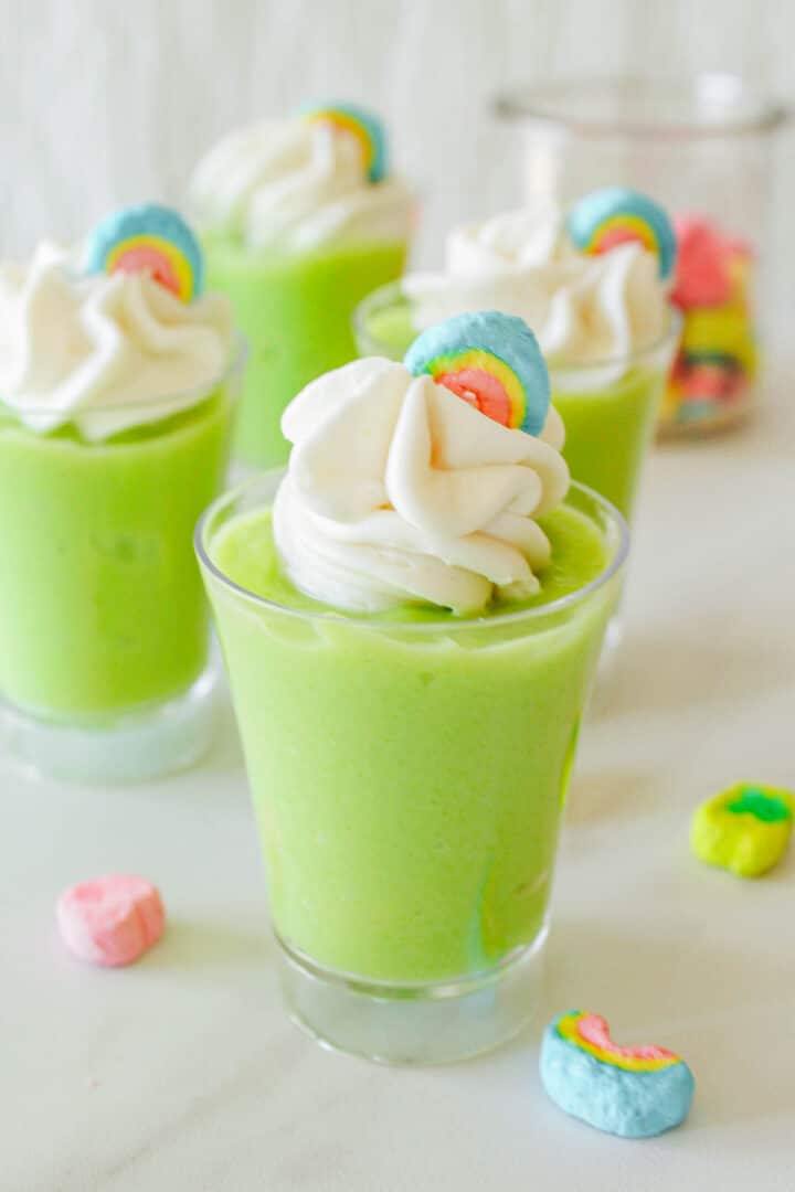 Bailey's Pudding Shots To Simply Inspire