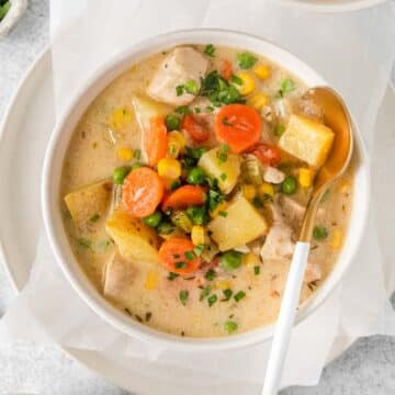 Chicken Pot Pie Soup - To Simply Inspire