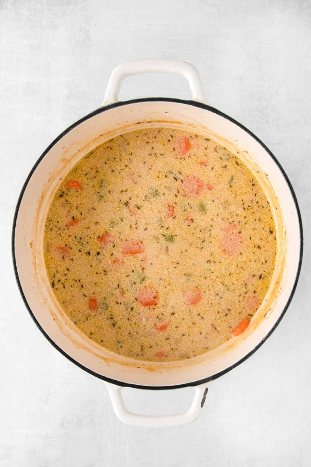 Chicken Pot Pie Soup - To Simply Inspire