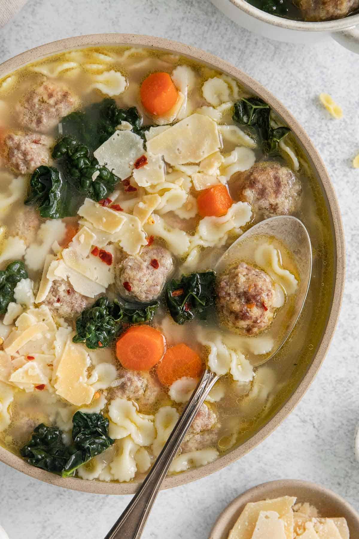 Italian Wedding Soup - To Simply Inspire