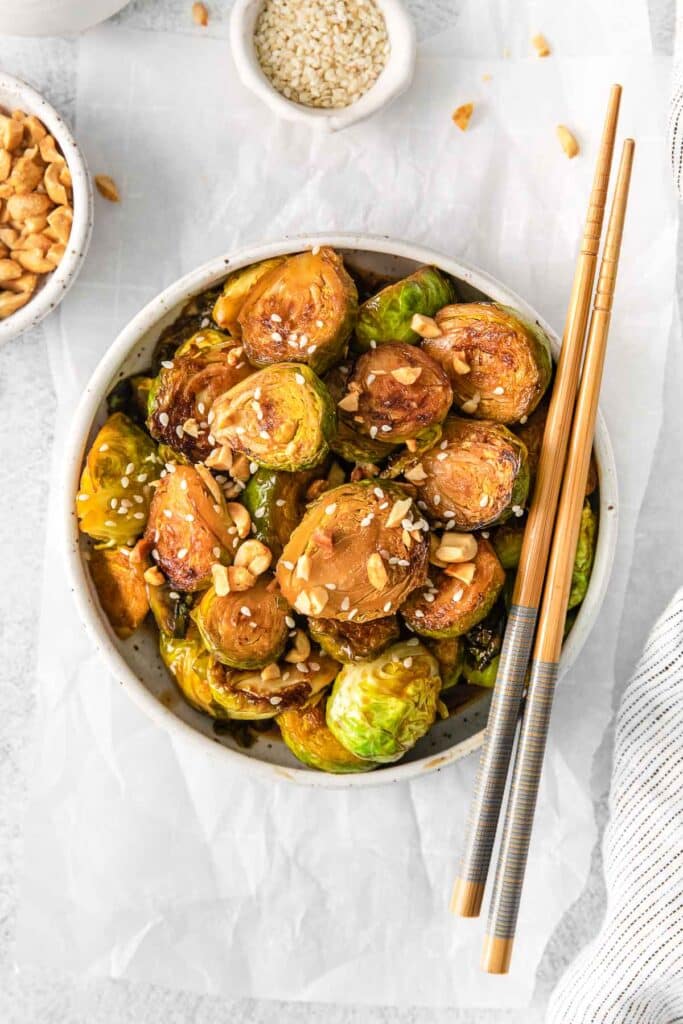 Kung Pao Brussels Sprouts - To Simply Inspire