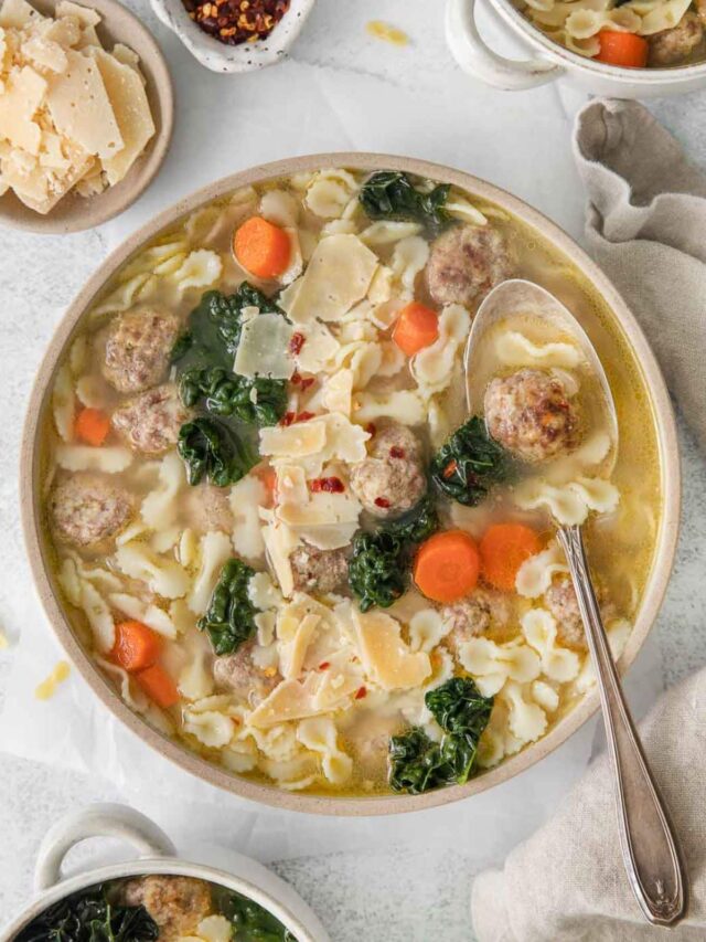 Italian Wedding Soup Recipe - To Simply Inspire