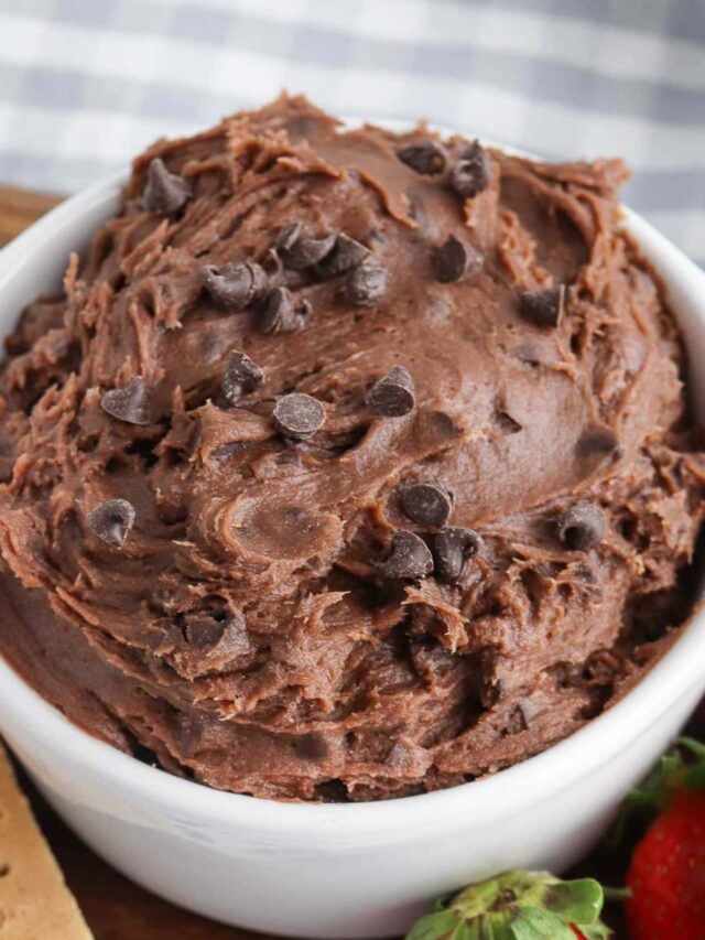 Easy Brownie Batter Dip To Simply Inspire