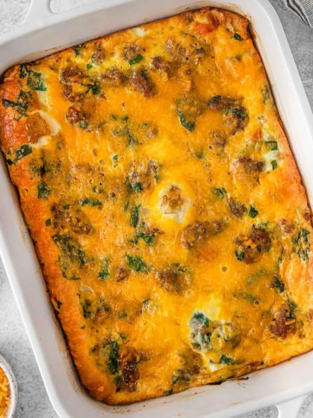 Sausage Breakfast Casserole To Simply Inspire
