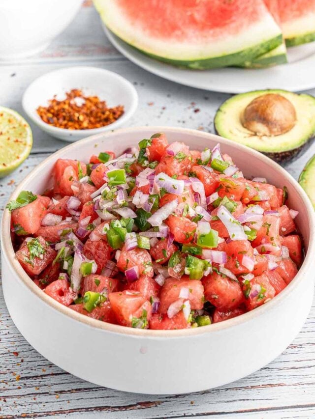 Watermelon Salsa Recipe To Simply Inspire
