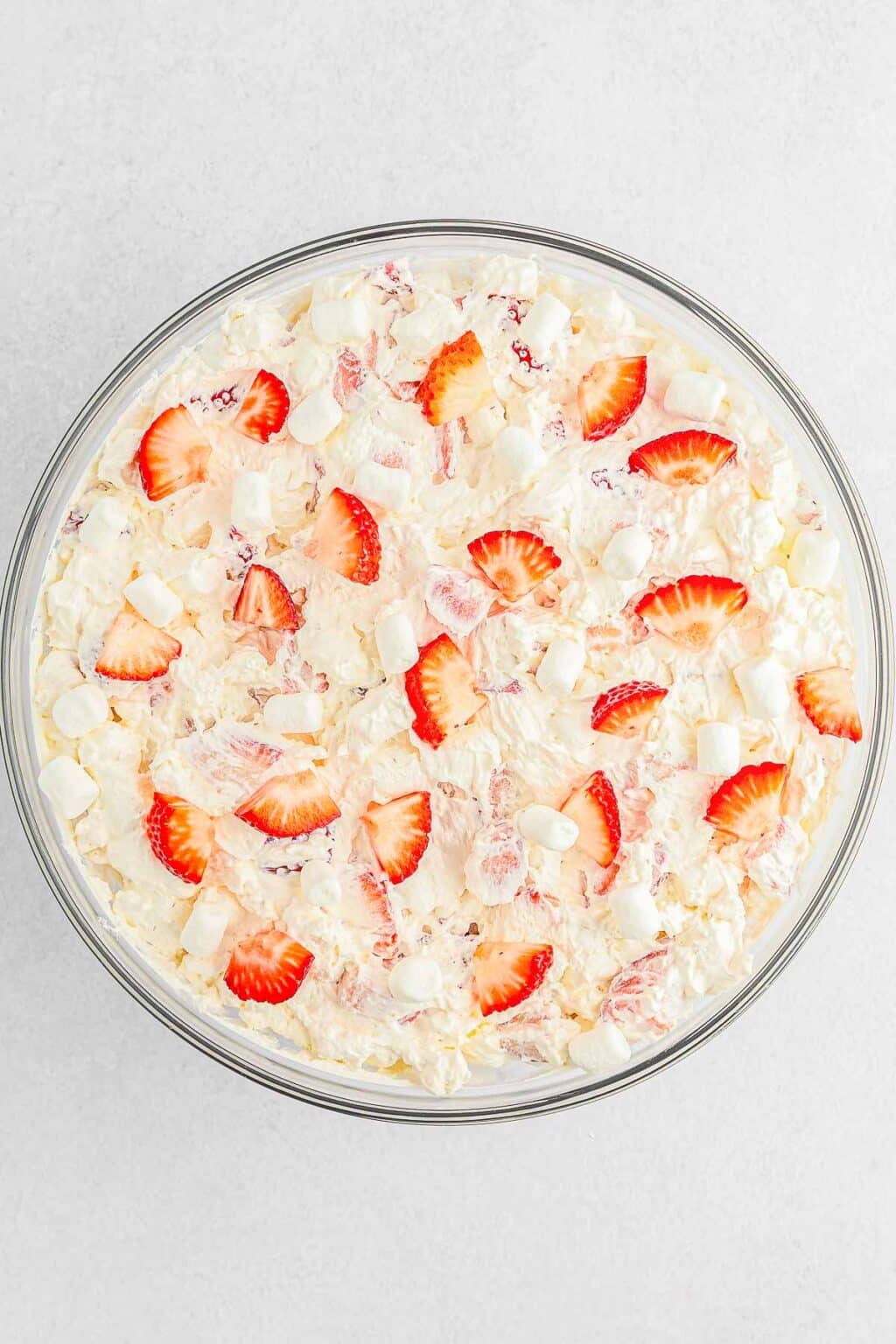 Easy Strawberry Fluff Salad To Simply Inspire