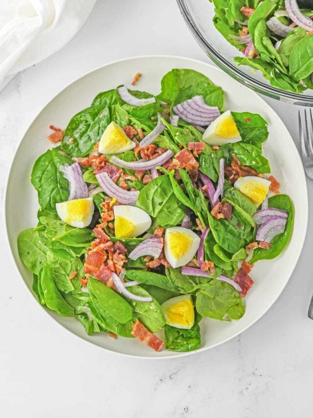 Easy Spinach Salad Recipe To Simply Inspire