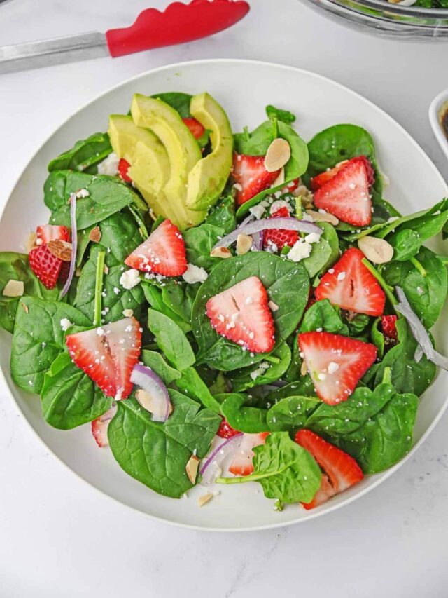 Strawberry Spinach Salad Recipe - To Simply Inspire