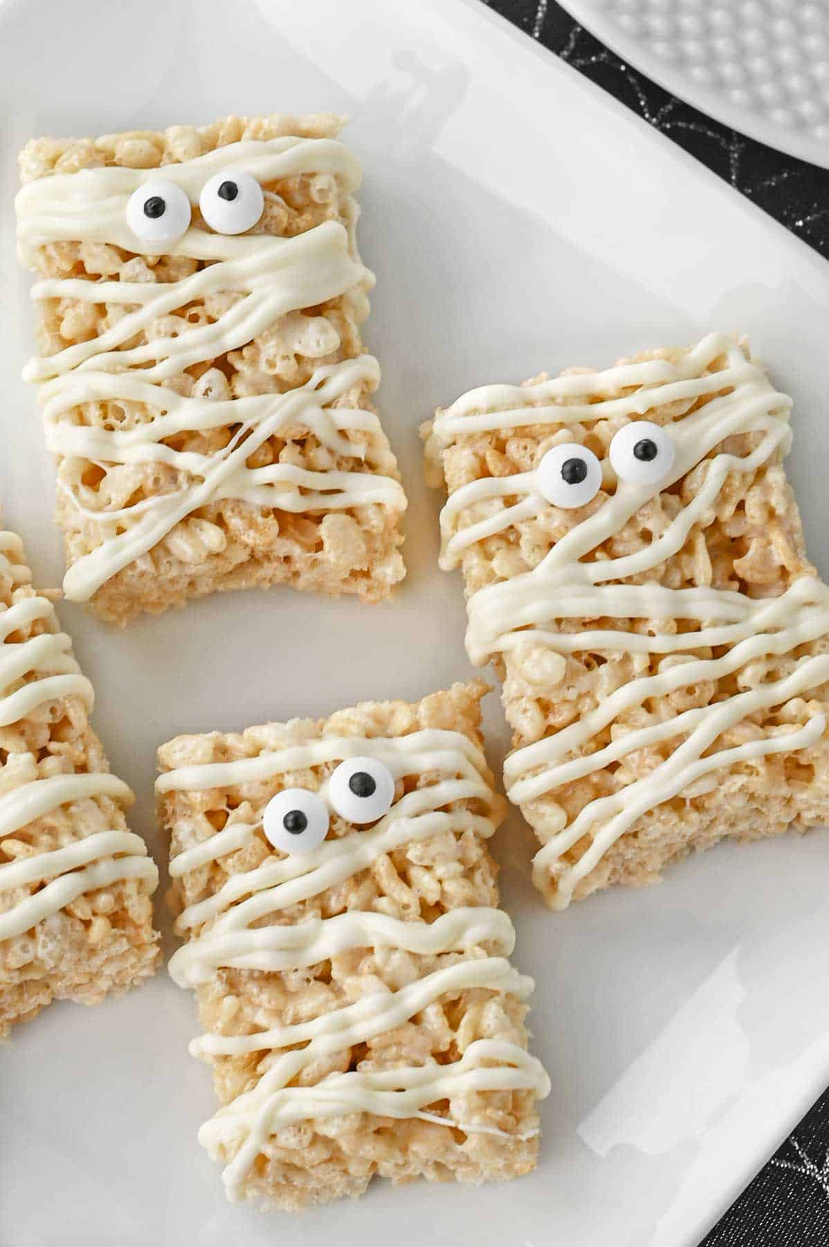 Mummy Rice Krispie Treats - Fantabulosity