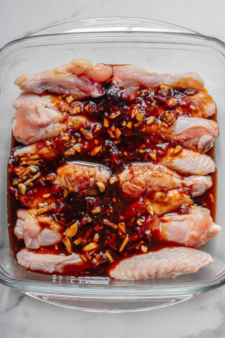 Sticky Thai Chicken Wings To Simply Inspire