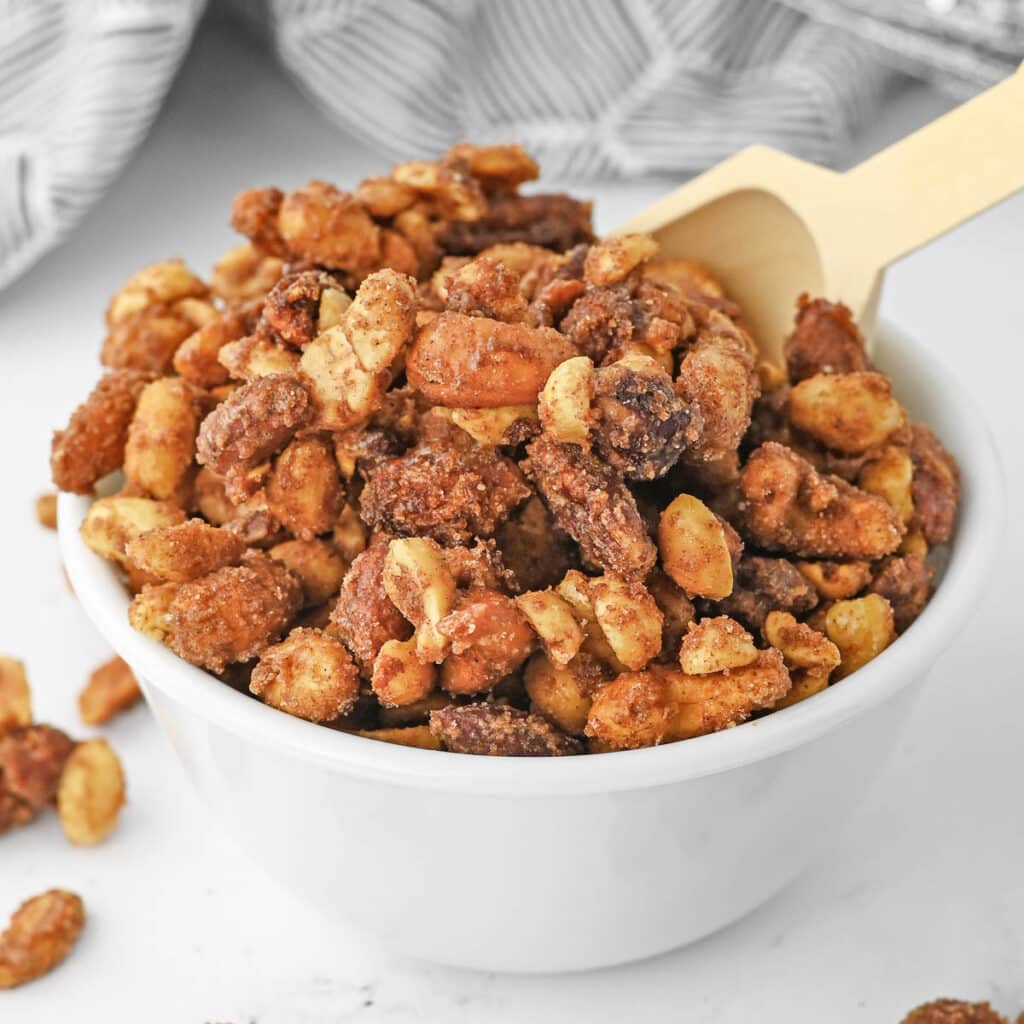 Slow Cooker Candied Nuts To Simply Inspire