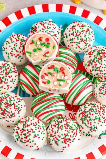 Sugar Cookie Truffles - To Simply Inspire