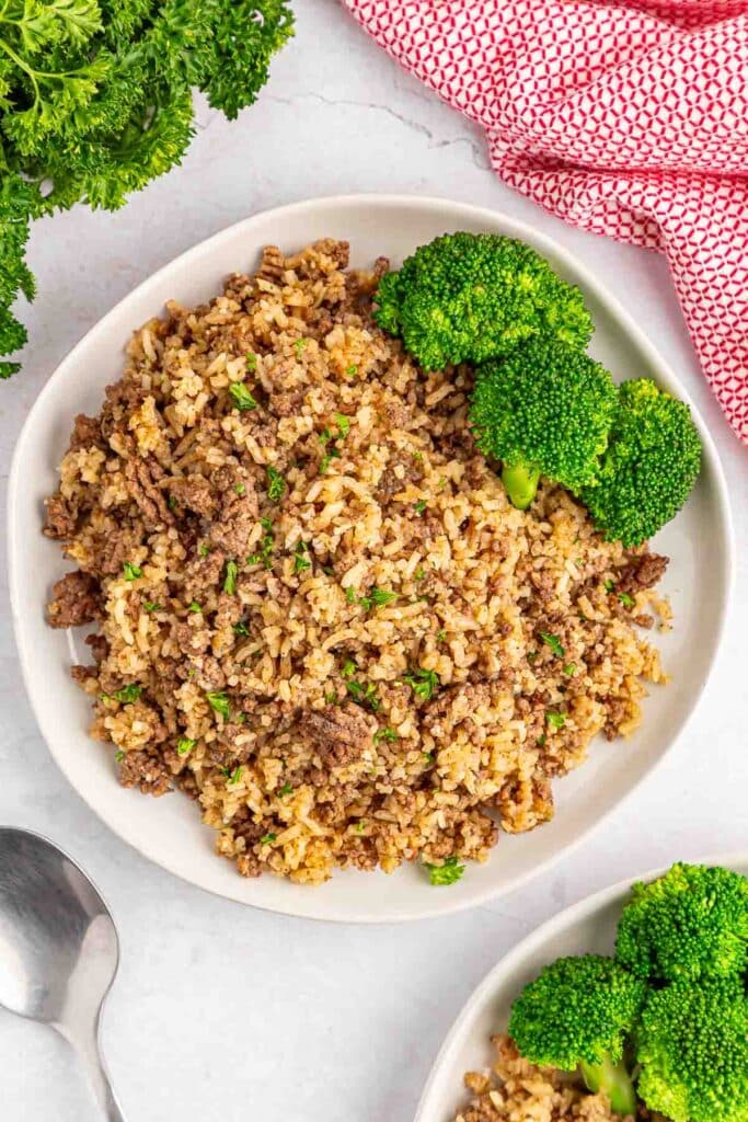 Best, Easy Hamburger Rice Casserole Recipe