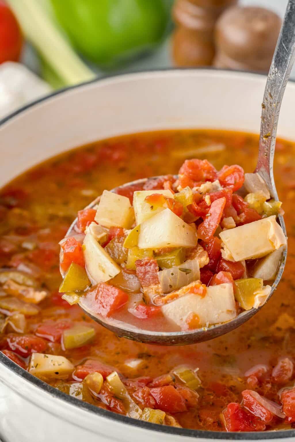 Easy Manhattan Clam Chowder Recipe - To Simply Inspire