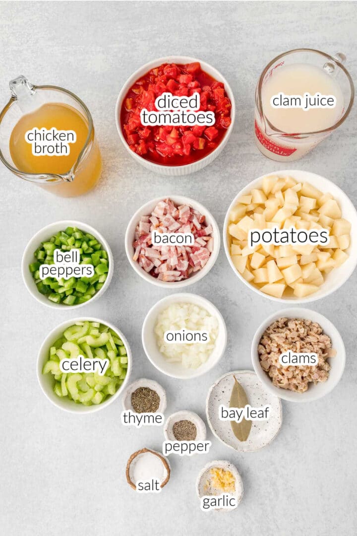 Easy Manhattan Clam Chowder Recipe - To Simply Inspire