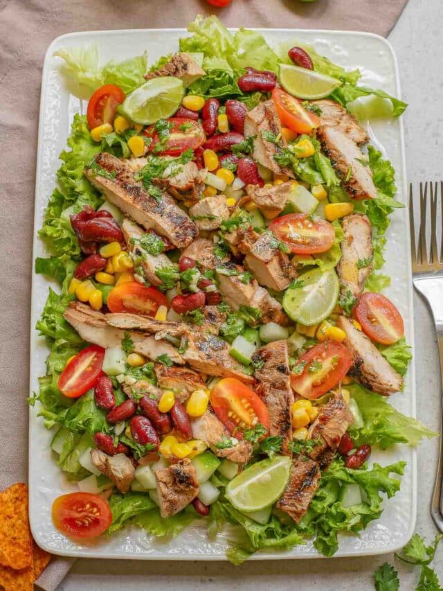 Mexican Salad Recipe - To Simply Inspire