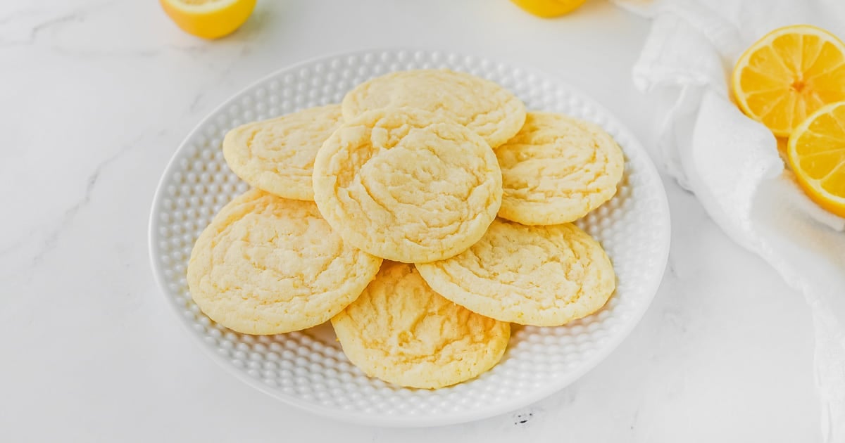 Delicious Soft Lemon Sugar Cookies Recipe - To Simply Inspire