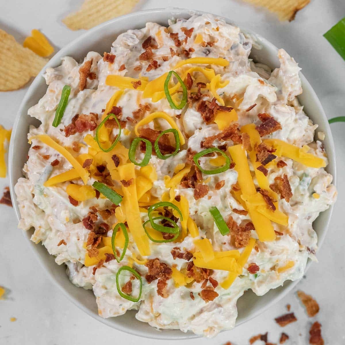 Easy Crack Dip - Cream Cheese Bacon Dip-image