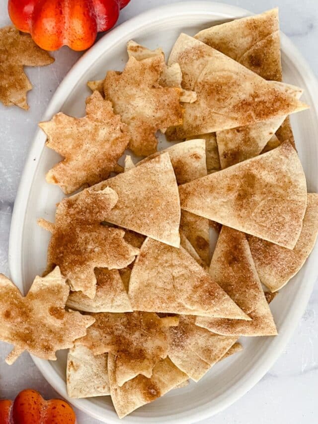 Best Baked Cinnamon Tortilla Chips Recipe