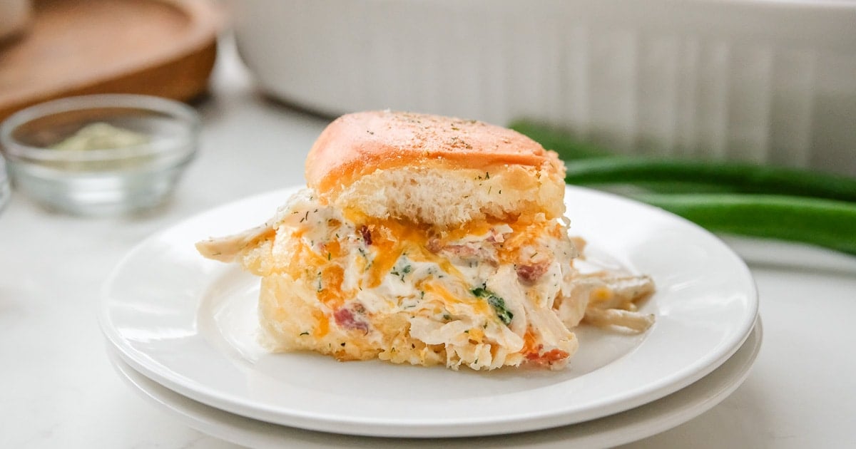 Easy Crack Chicken Sliders Recipe - To Simply Inspire