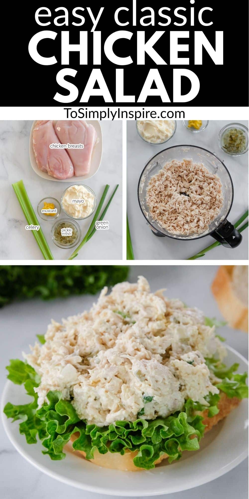 Easy Classic Chicken Salad Recipe - To Simply Inspire
