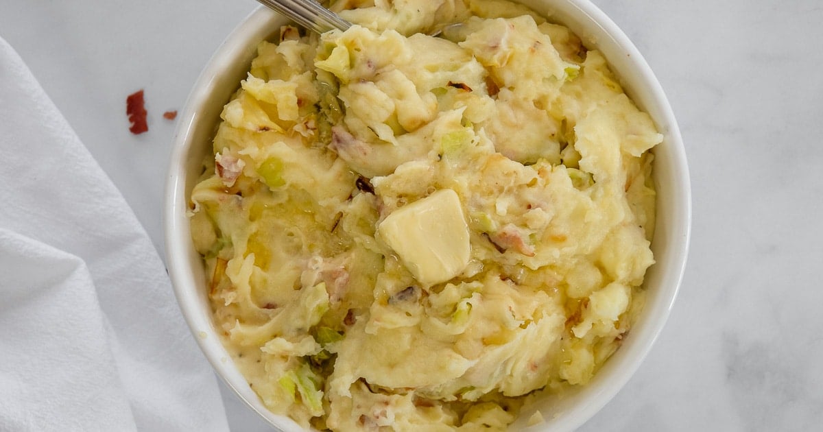 Easy Colcannon Irish Mashed Potatoes - To Simply Inspire